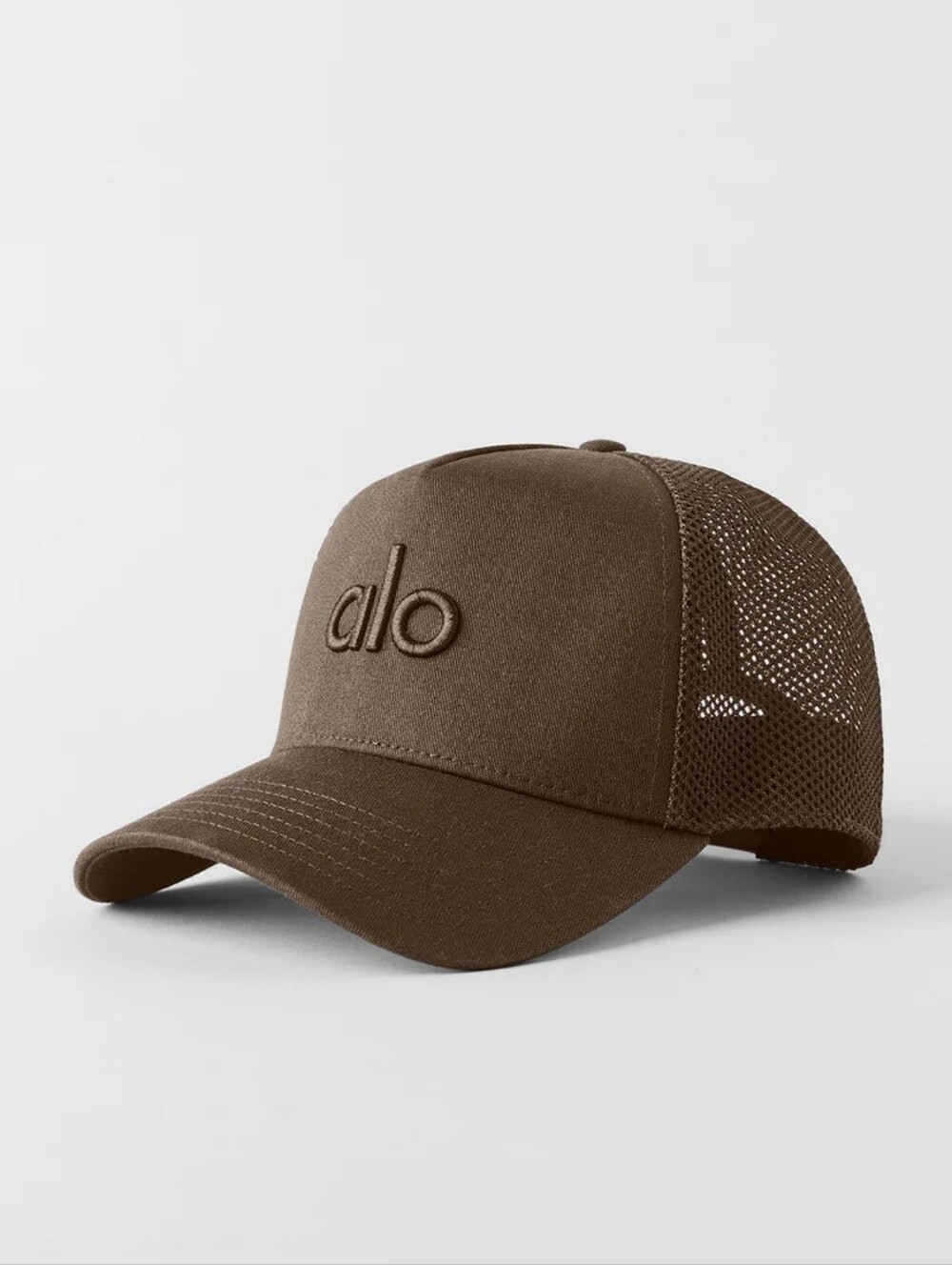 ALO Yoga Espresso Trucker Hat - Picture 1 of 3